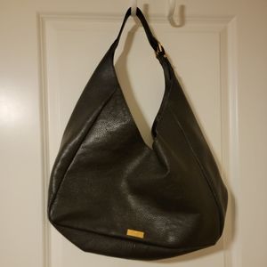 Vince Camuto Black Leather Shoulder Bag